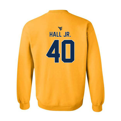West Virginia - NCAA Football : Jason Hall Jr. - Classic Shersey Crewneck Sweatshirt-1
