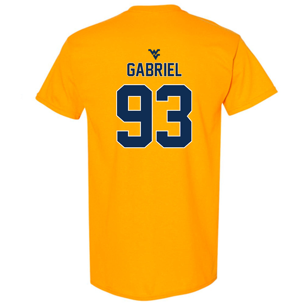 West Virginia - NCAA Football : Nate Gabriel - Classic Shersey T-Shirt-1