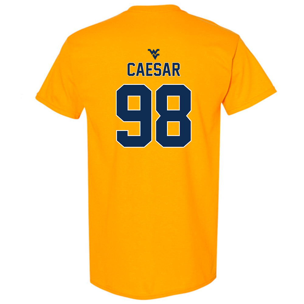 West Virginia - NCAA Football : Brandon Caesar - Classic Shersey T-Shirt-1