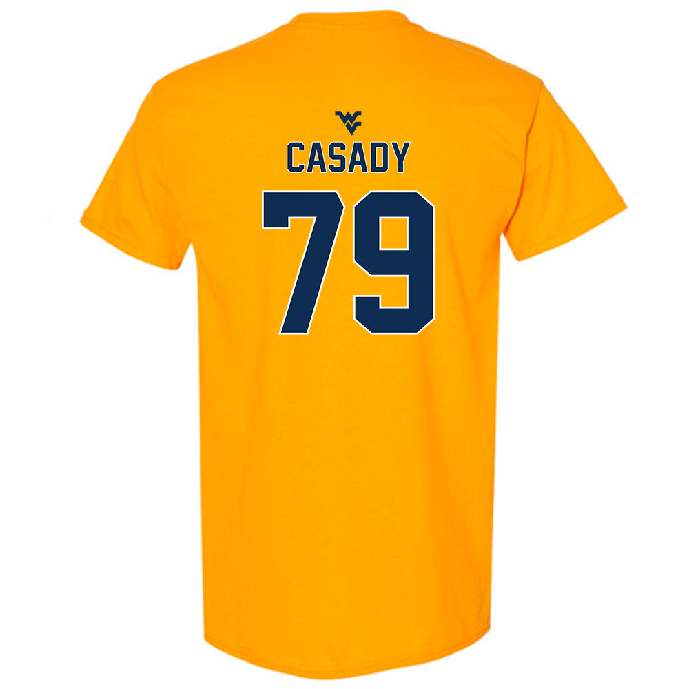 West Virginia - NCAA Football : Carsten Casady - Classic Shersey T-Shirt-1