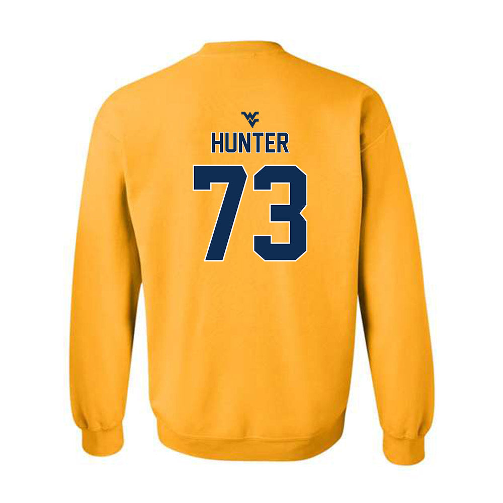 West Virginia - NCAA Football : Andreas hunter - Classic Shersey Crewneck Sweatshirt-1