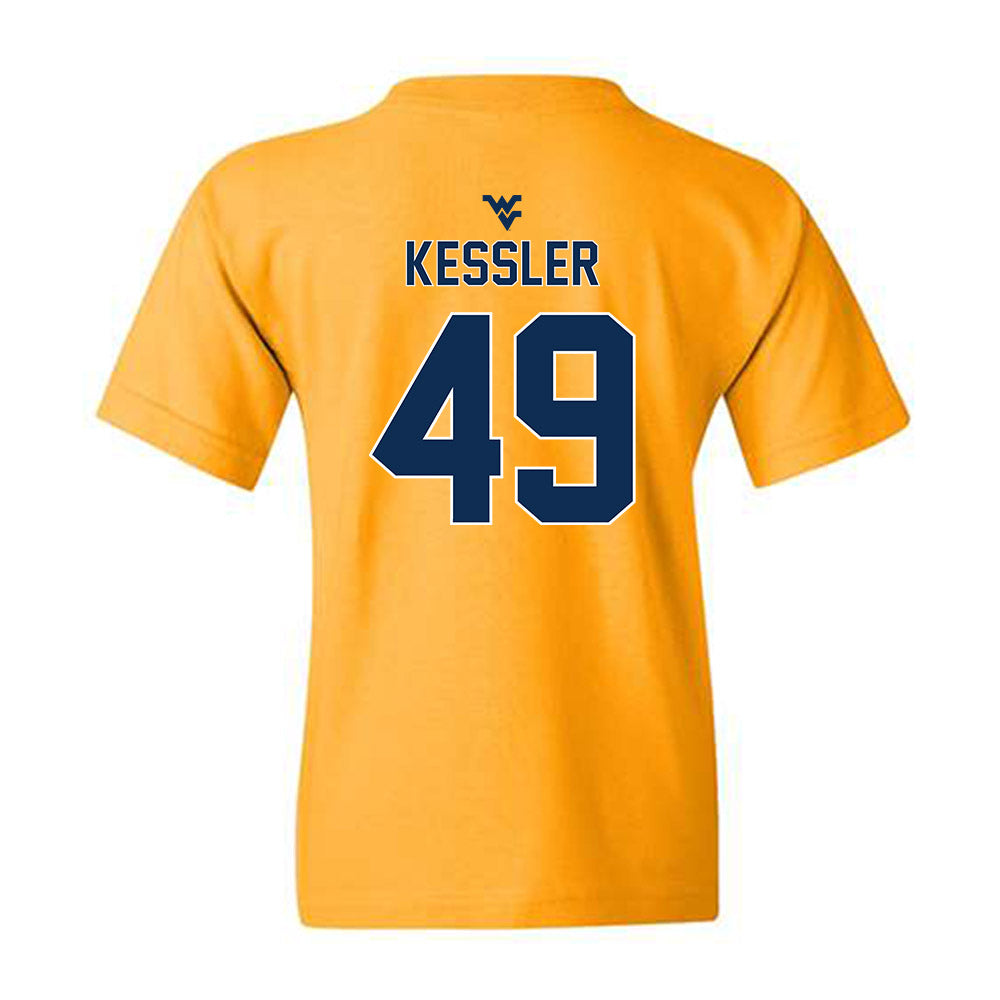 West Virginia - NCAA Football : Carter Kessler - Classic Shersey Youth T-Shirt-1