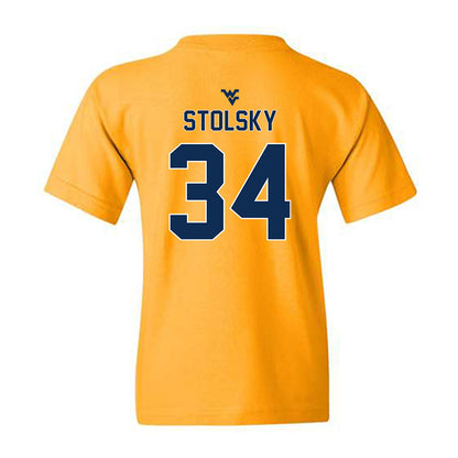 West Virginia - NCAA Football : Tyler Stolsky - Classic Shersey Youth T-Shirt-1