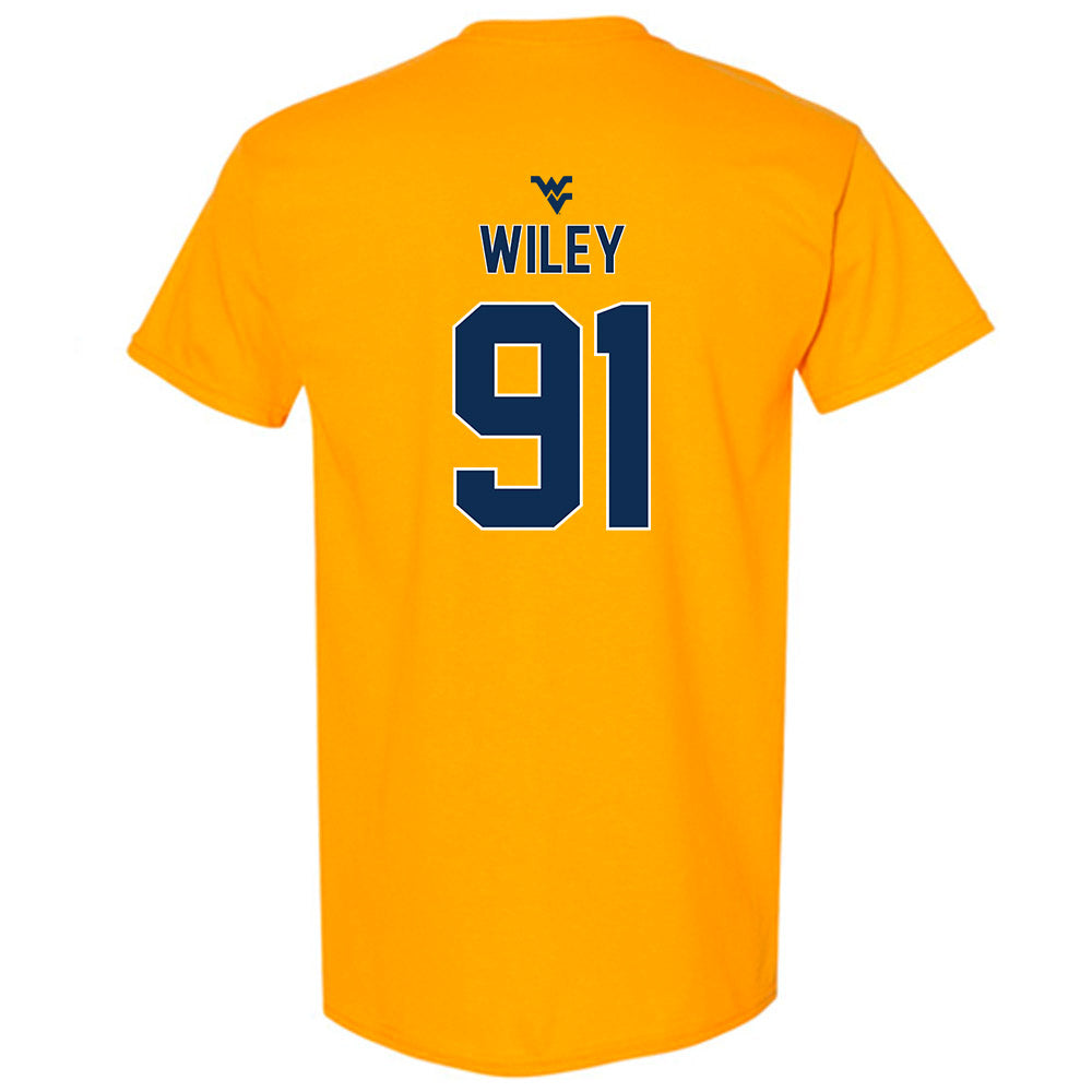 West Virginia - NCAA Football : Darius Wiley - Classic Shersey T-Shirt-1