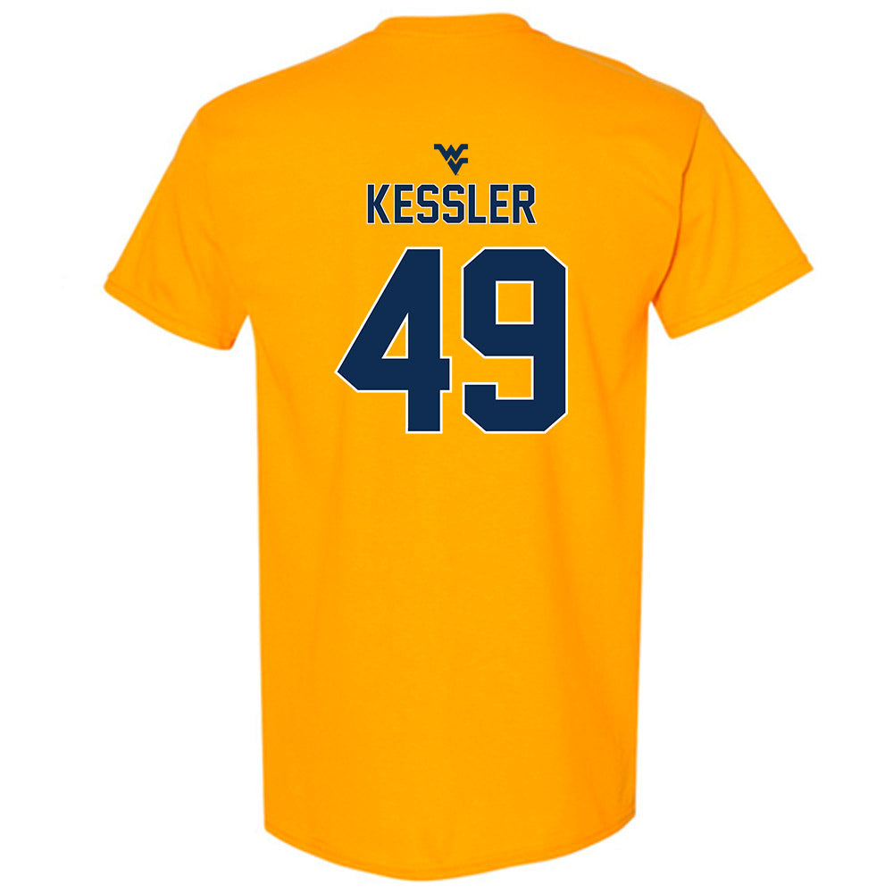 West Virginia - NCAA Football : Carter Kessler - Classic Shersey T-Shirt-1