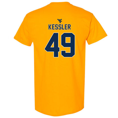West Virginia - NCAA Football : Carter Kessler - Classic Shersey T-Shirt-1