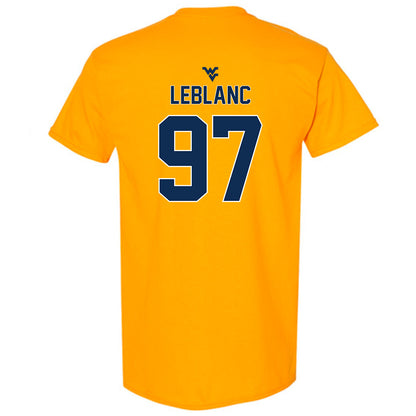 West Virginia - NCAA Football : Will LeBlanc - Classic Shersey T-Shirt-1