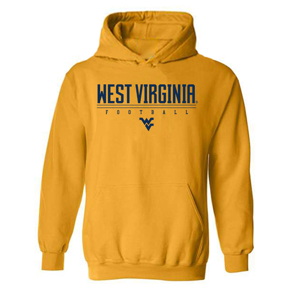 West Virginia - NCAA Football : Jeremiah Johnson - Classic Shersey Hooded Sweatshirt-0