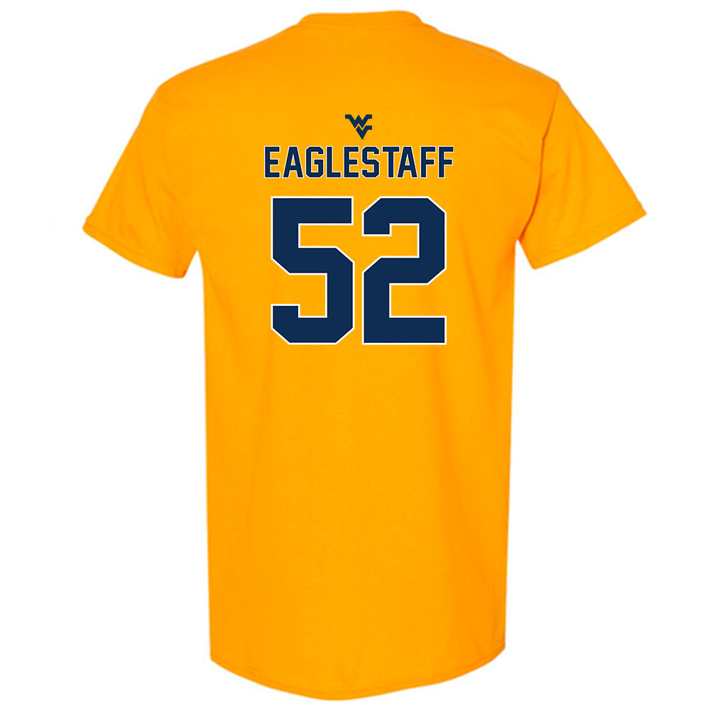 West Virginia - NCAA Men's Basketball : Treysen Eaglestaff - Classic Shersey T-Shirt-1