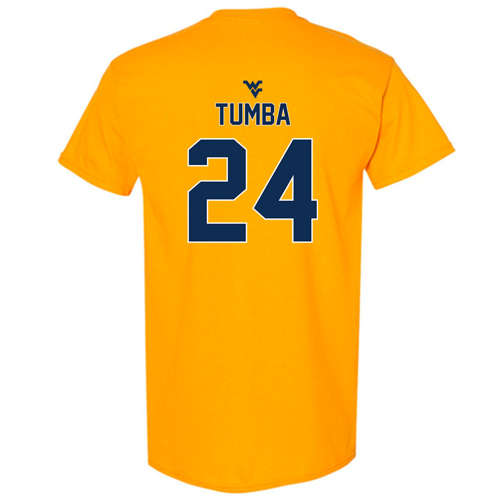 West Virginia - NCAA Women's Basketball : Divine Tumba - Classic Shersey T-Shirt-1