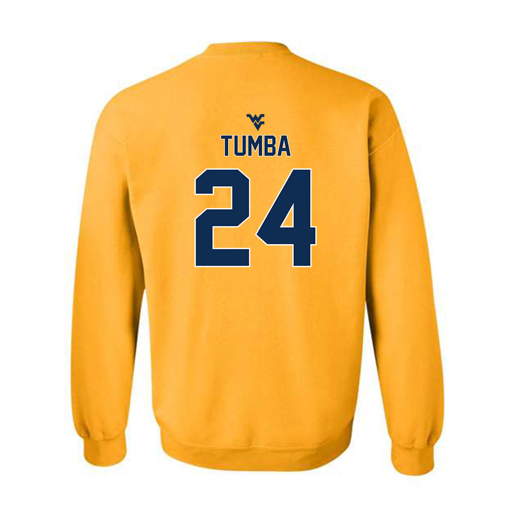 West Virginia - NCAA Women's Basketball : Divine Tumba - Classic Shersey Crewneck Sweatshirt-1