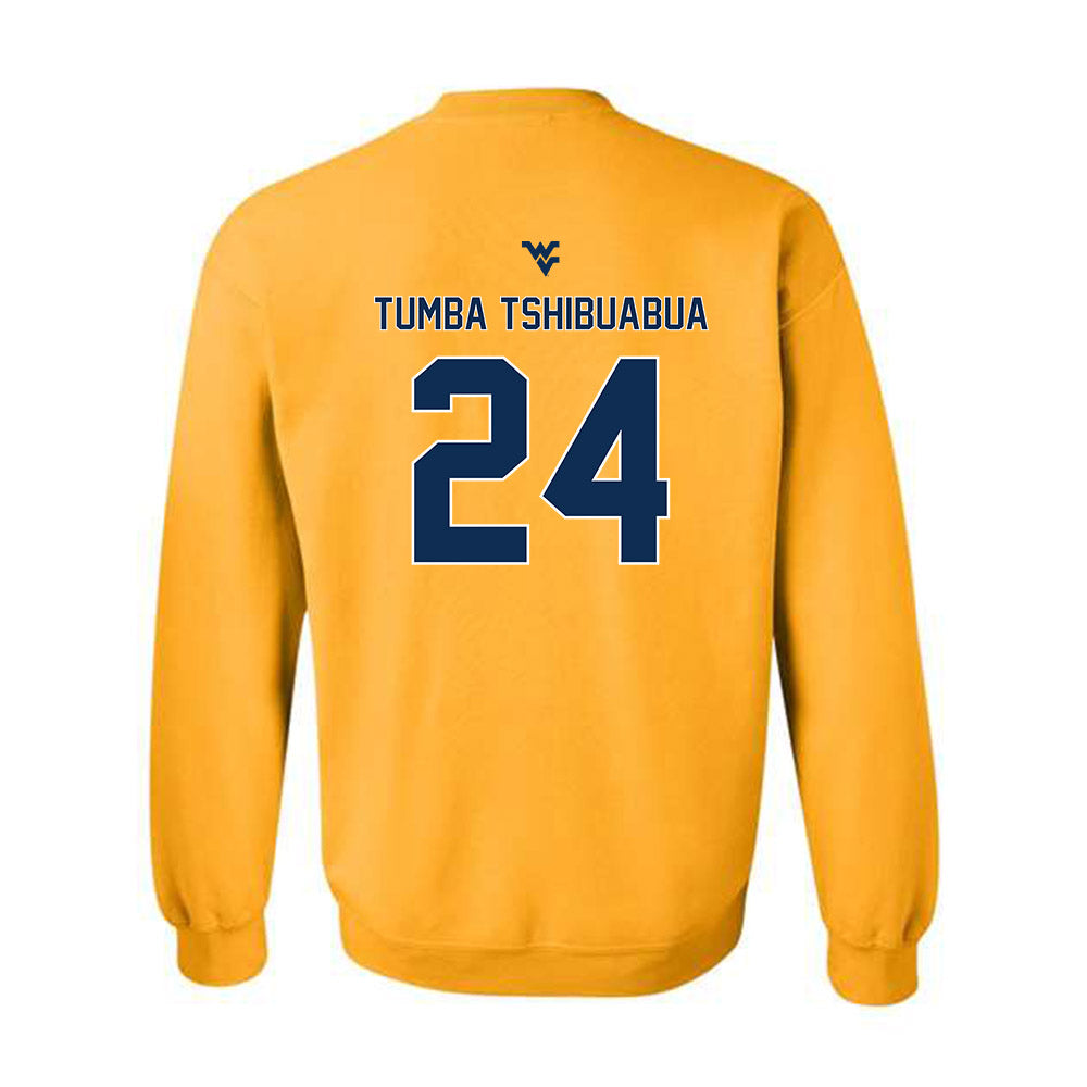 West Virginia - NCAA Women's Basketball : Divine Tumba Tshibuabua - Classic Shersey Crewneck Sweatshirt-1
