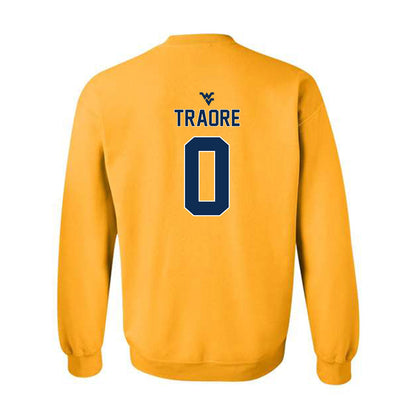 West Virginia - NCAA Men's Basketball : Seydou Traore - Classic Shersey Crewneck Sweatshirt-1