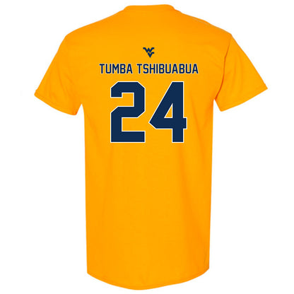 West Virginia - NCAA Women's Basketball : Divine Tumba Tshibuabua - Classic Shersey T-Shirt-1