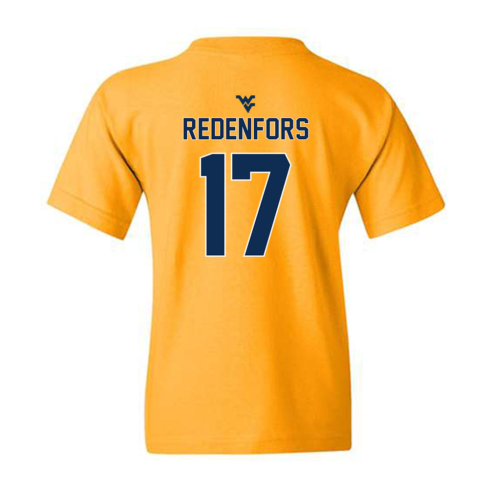West Virginia - NCAA Men's Soccer : Jacob Redenfors - Classic Shersey Youth T-Shirt-1