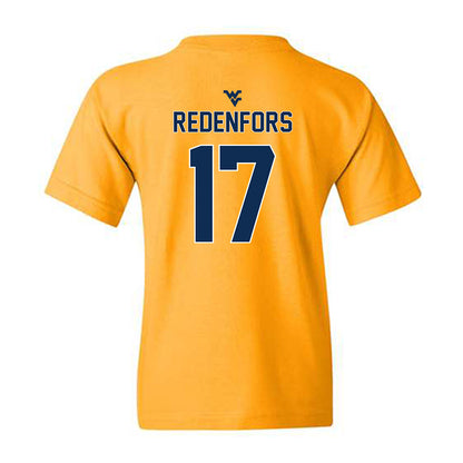 West Virginia - NCAA Men's Soccer : Jacob Redenfors - Classic Shersey Youth T-Shirt-1