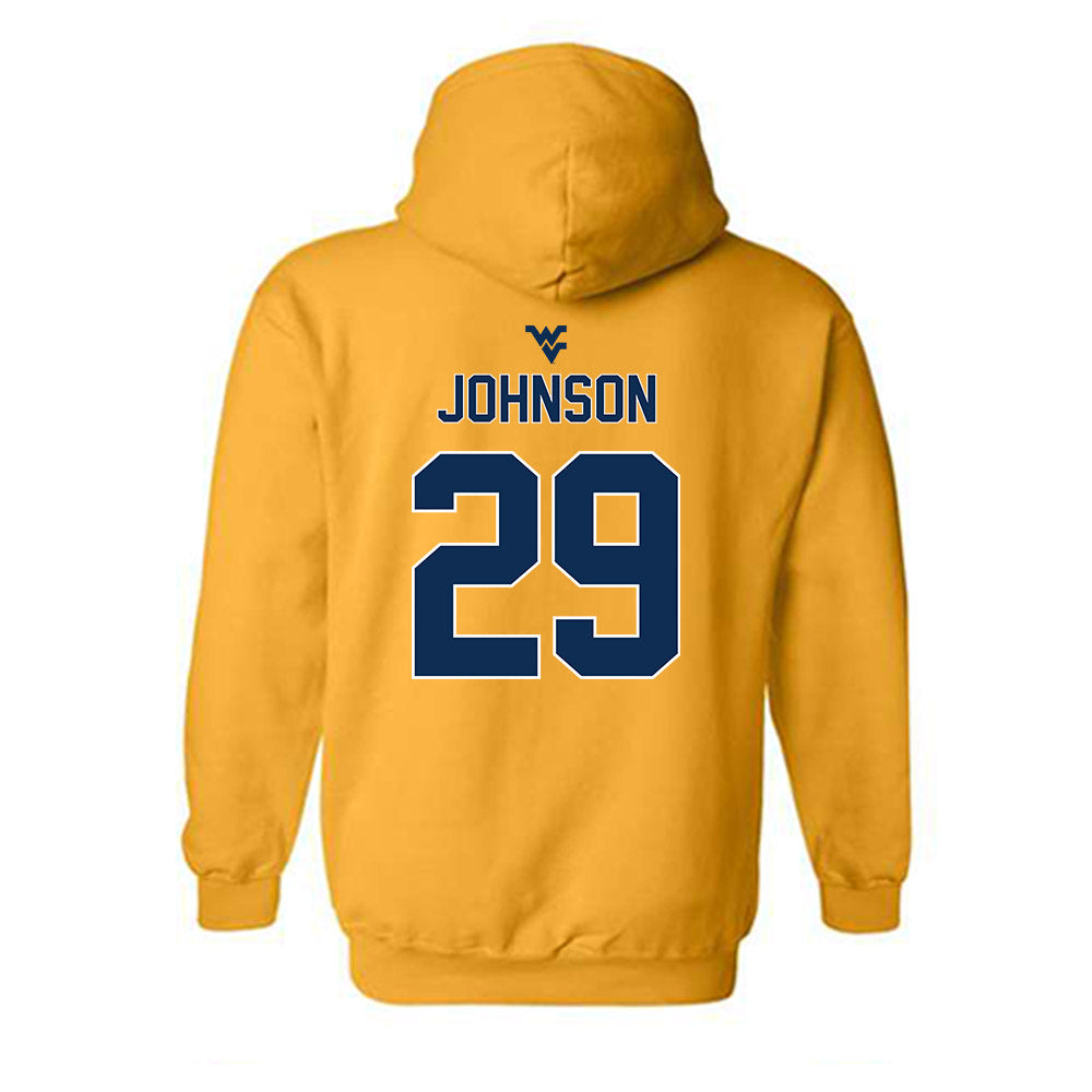 West Virginia - NCAA Women's Soccer : Josie Johnson - Classic Shersey Hooded Sweatshirt-1