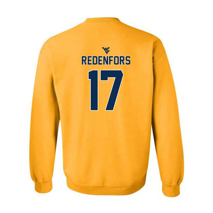 West Virginia - NCAA Men's Soccer : Jacob Redenfors - Classic Shersey Crewneck Sweatshirt-1