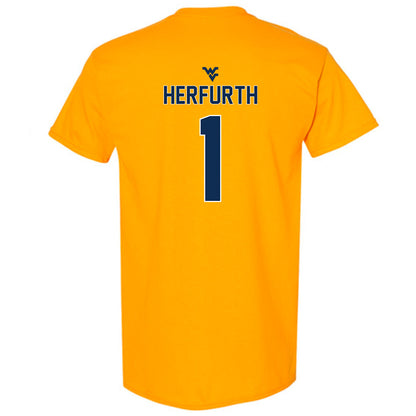 West Virginia - NCAA Women's Soccer : Bailey Herfurth - Classic Shersey T-Shirt-1