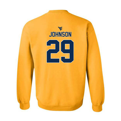 West Virginia - NCAA Women's Soccer : Josie Johnson - Classic Shersey Crewneck Sweatshirt-1