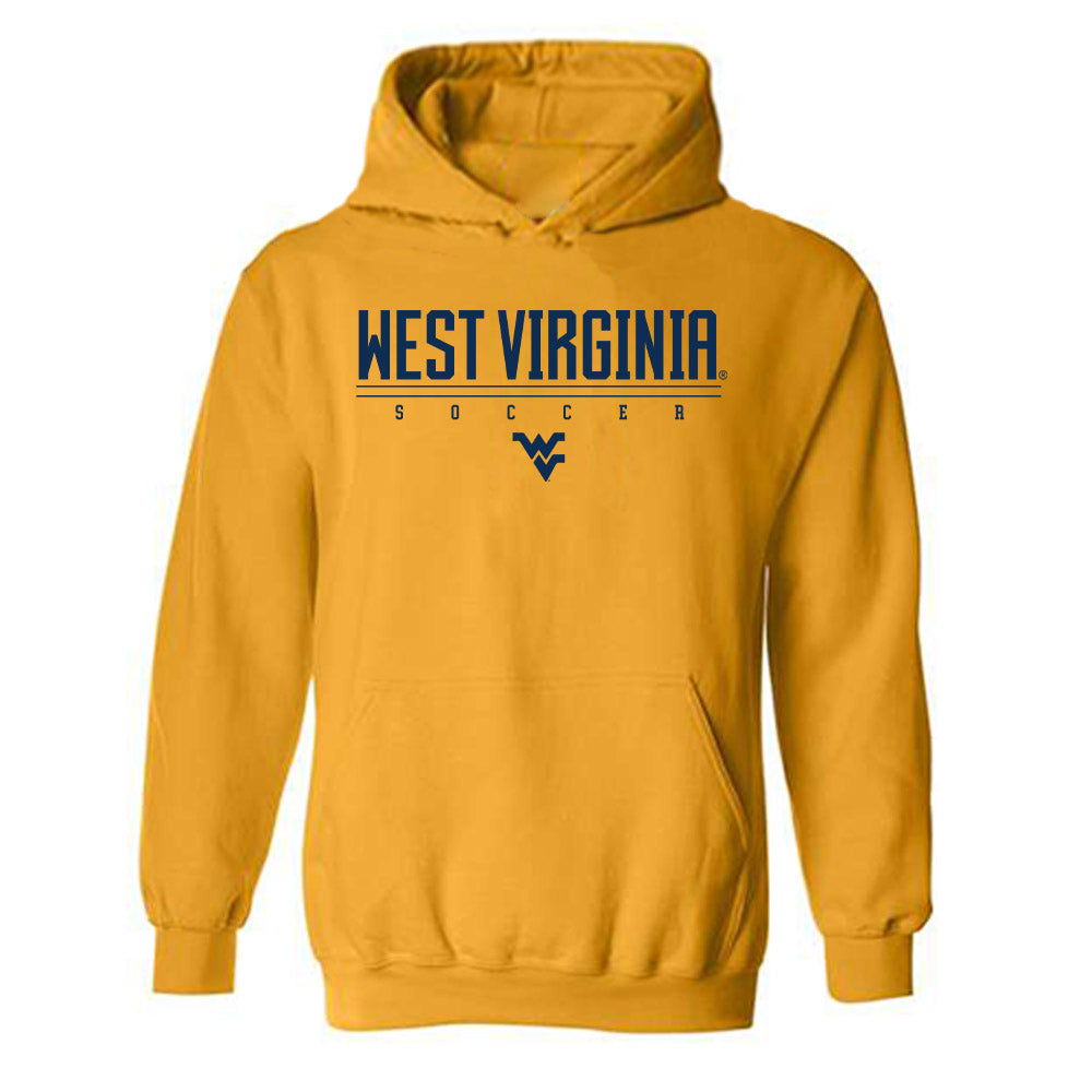 West Virginia - NCAA Men's Soccer : Brayden Macomber - Classic Shersey Hooded Sweatshirt-0