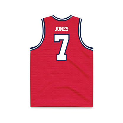 Dayton - NCAA Men's Basketball : Keonte Jones - Red Basketball Jersey-1