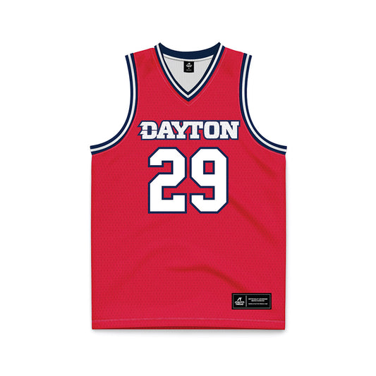Dayton - NCAA Men's Basketball : Amael L'Etang - Red Basketball Jersey-0