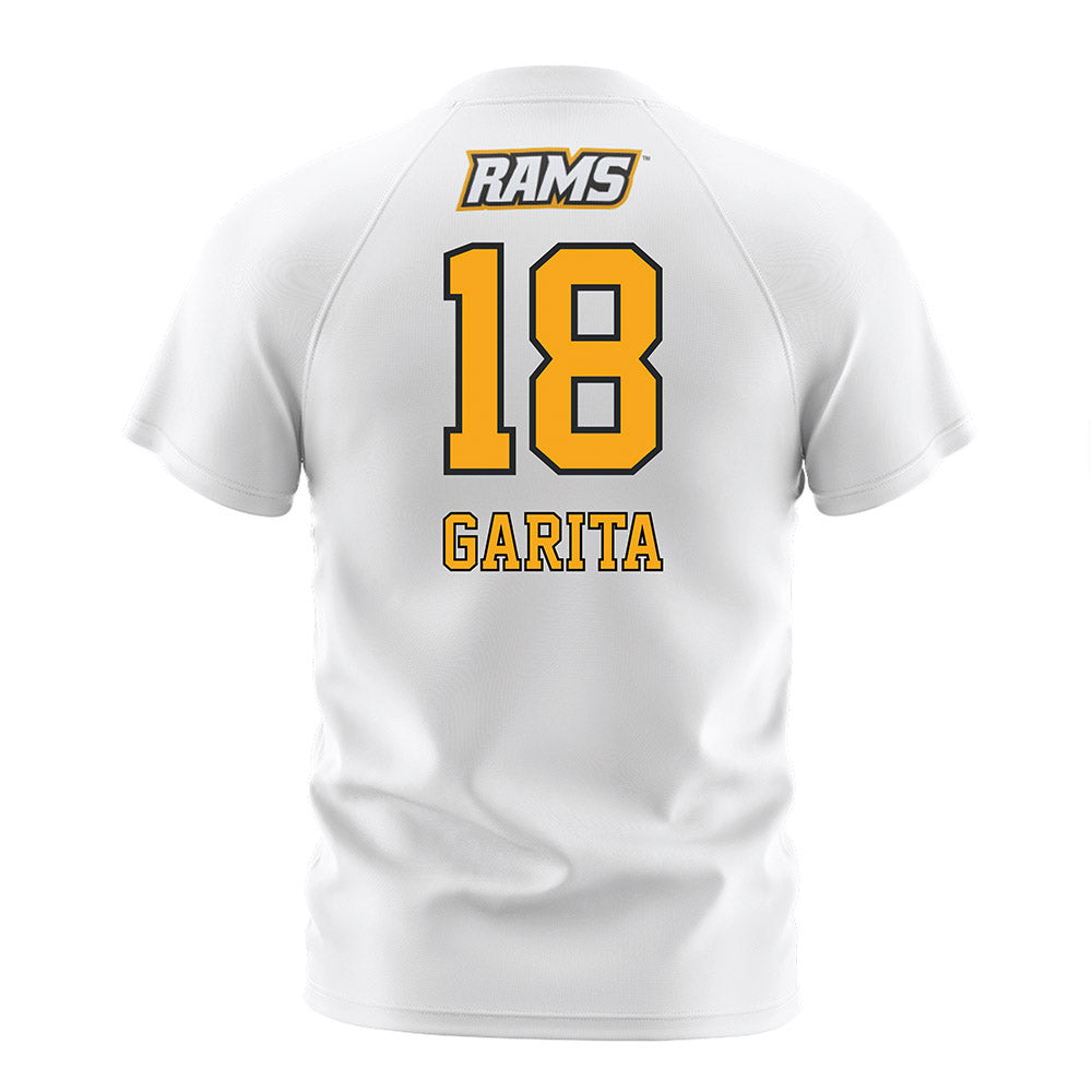 VCU - NCAA Men's Soccer : Fabian Garita - White Soccer Jersey-1