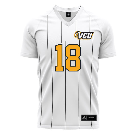 VCU - NCAA Men's Soccer : Fabian Garita - White Soccer Jersey-0