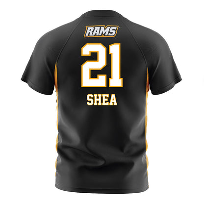VCU - NCAA Men's Soccer : Emmett Shea - Black Soccer Jersey-1