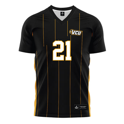 VCU - NCAA Men's Soccer : Emmett Shea - Black Soccer Jersey-0