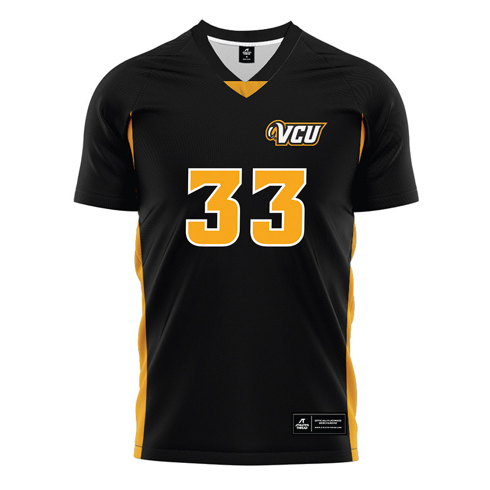 VCU - NCAA Women's Soccer : Stella Castro - Black Soccer Jersey