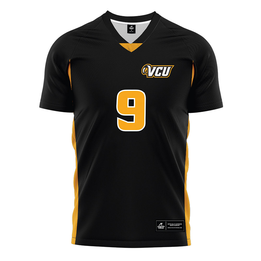 VCU - NCAA Women's Soccer : Brianna Lawrence - Black Soccer Jersey-0