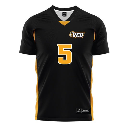 VCU - NCAA Women's Soccer : Ava Lozada - Black Soccer Jersey-0