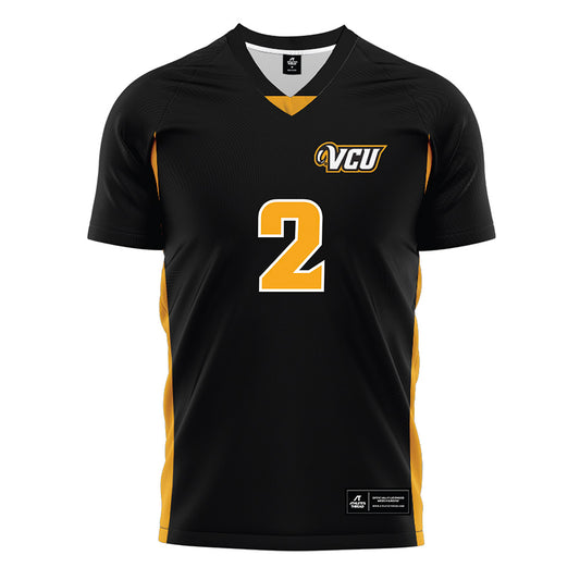 VCU - NCAA Women's Soccer : Test Pushed - Black Soccer Jersey-0