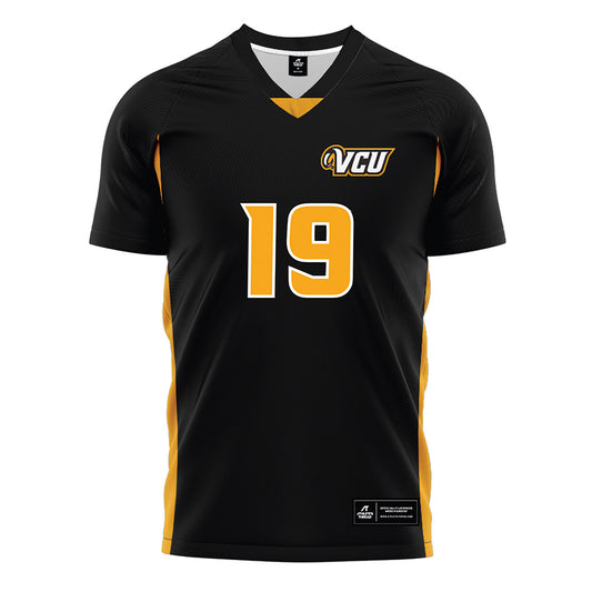 VCU - NCAA Women's Soccer : Jayla Walton - Black Soccer Jersey-0