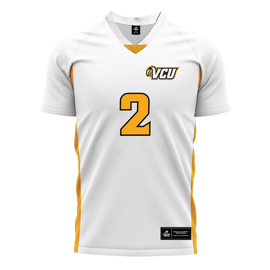 VCU - NCAA Women's Soccer : Test Pushed - White Soccer Jersey-0