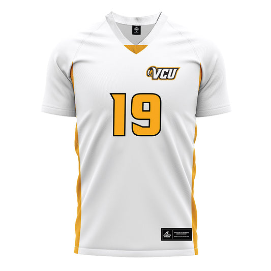 VCU - NCAA Women's Soccer : Jayla Walton - White Soccer Jersey-0
