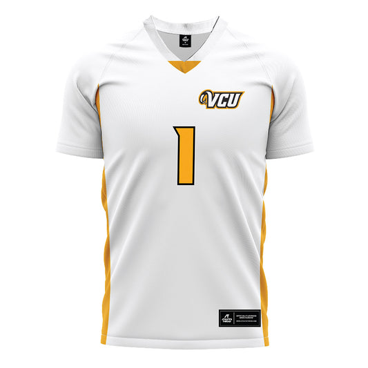 VCU - NCAA Women's Soccer : Ameerah Maamry - White Soccer Jersey-0