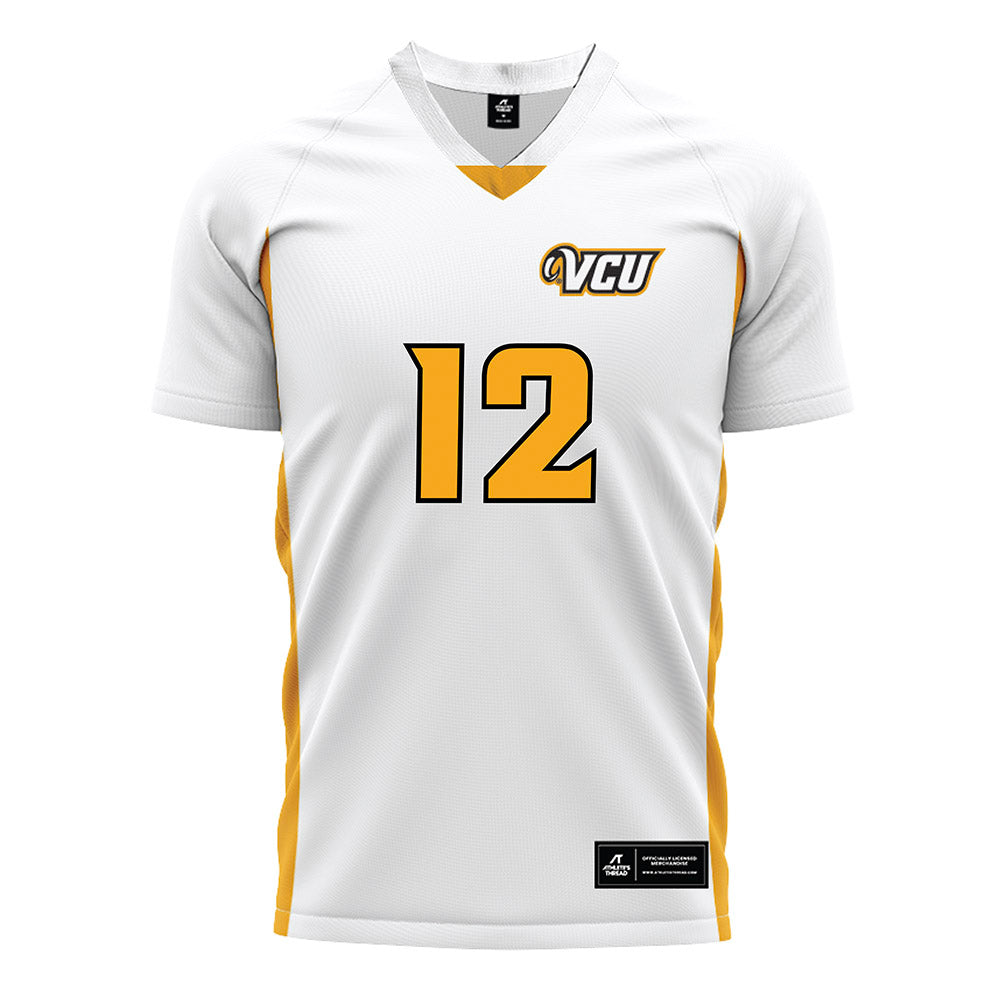 VCU - NCAA Women's Soccer : Cierra Collins - White Soccer Jersey-0