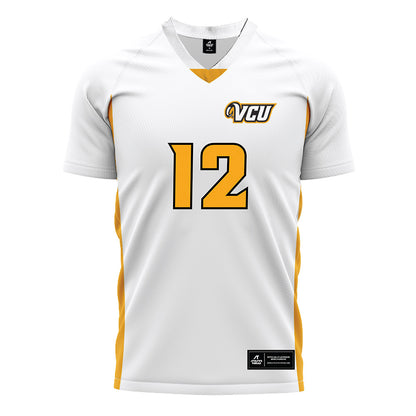 VCU - NCAA Women's Soccer : Cierra Collins - White Soccer Jersey-0