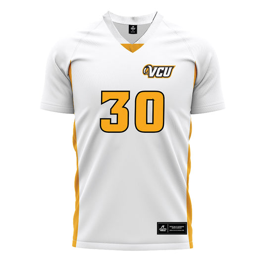 VCU - NCAA Women's Soccer : Monique McEnhimer - White Soccer Jersey-0
