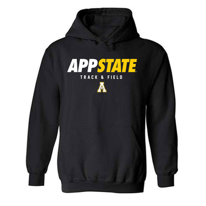 App State - NCAA Men's Track & Field : Caleb Milton - Classic Shersey Hooded Sweatshirt-0