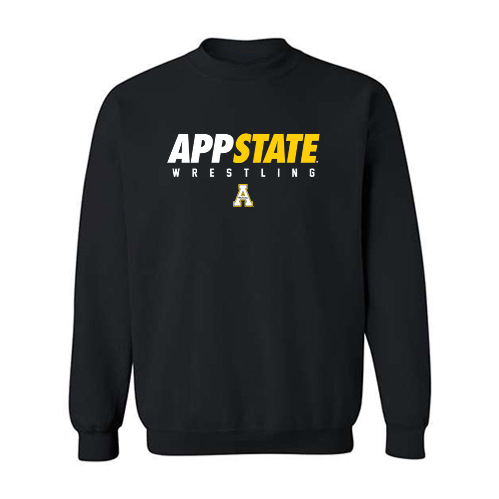 App State - NCAA Wrestling : Luke Scholz - Classic Shersey Crewneck Sweatshirt-0