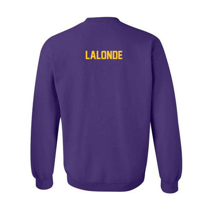 LSU - NCAA Women's Swimming & Diving : Morgan Lalonde - Classic Shersey Crewneck Sweatshirt-1