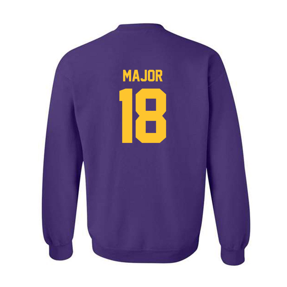 LSU - NCAA Women's Soccer : Kelsey Major - Classic Shersey Crewneck Sweatshirt-1