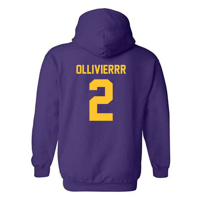 LSU - NCAA Women's Soccer : Jocelyn Ollivierrr - Classic Shersey Hooded Sweatshirt-1