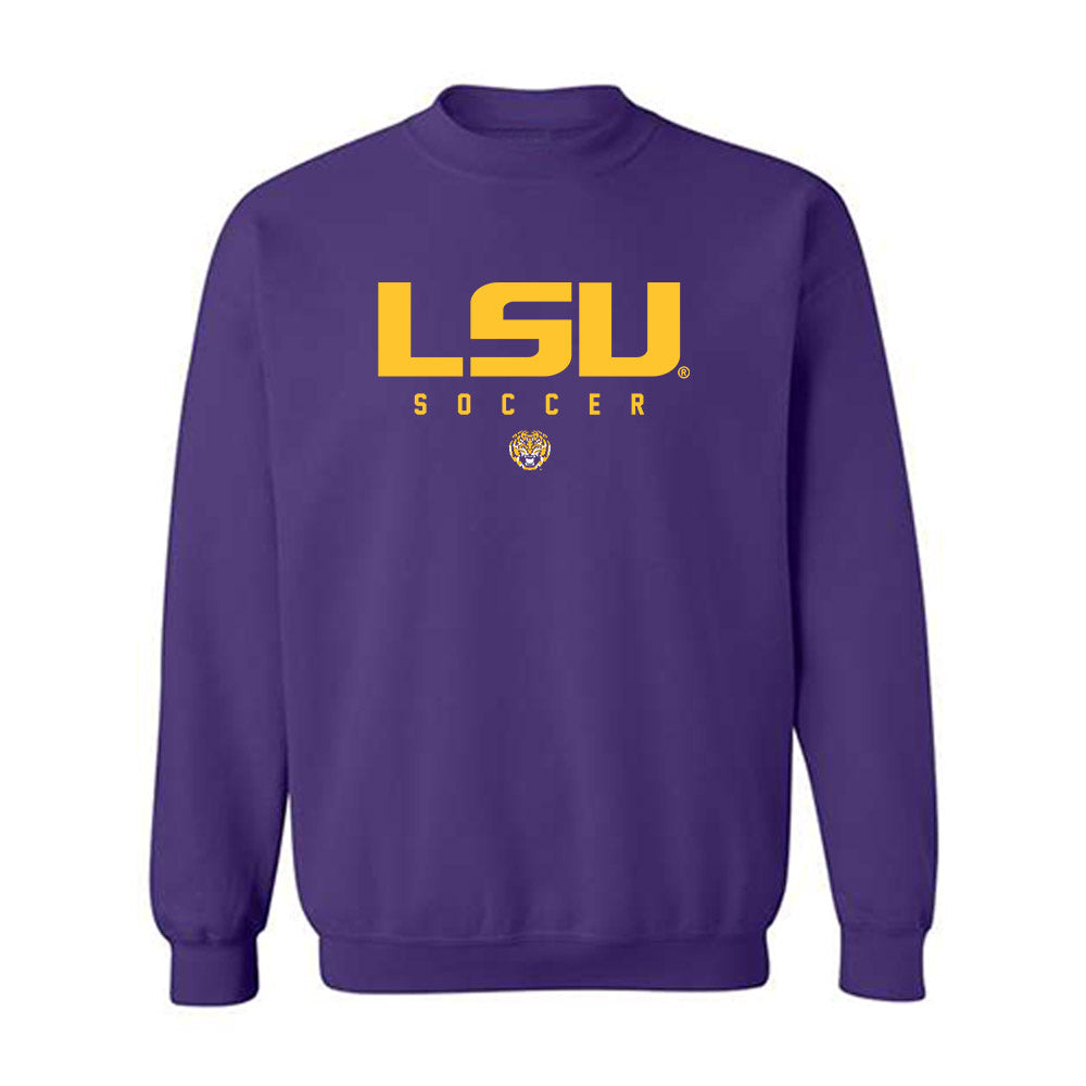 LSU - NCAA Women's Soccer : Sariyah Remanente-Bailey - Classic Shersey Crewneck Sweatshirt-0