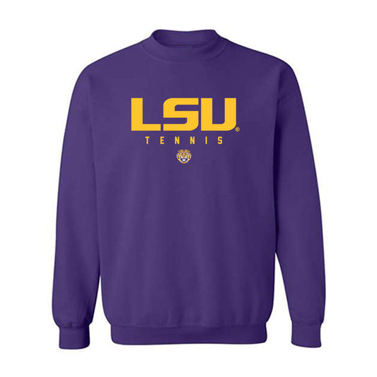 LSU - NCAA Women's Tennis : Addison Lanton - Classic Shersey Crewneck Sweatshirt-0