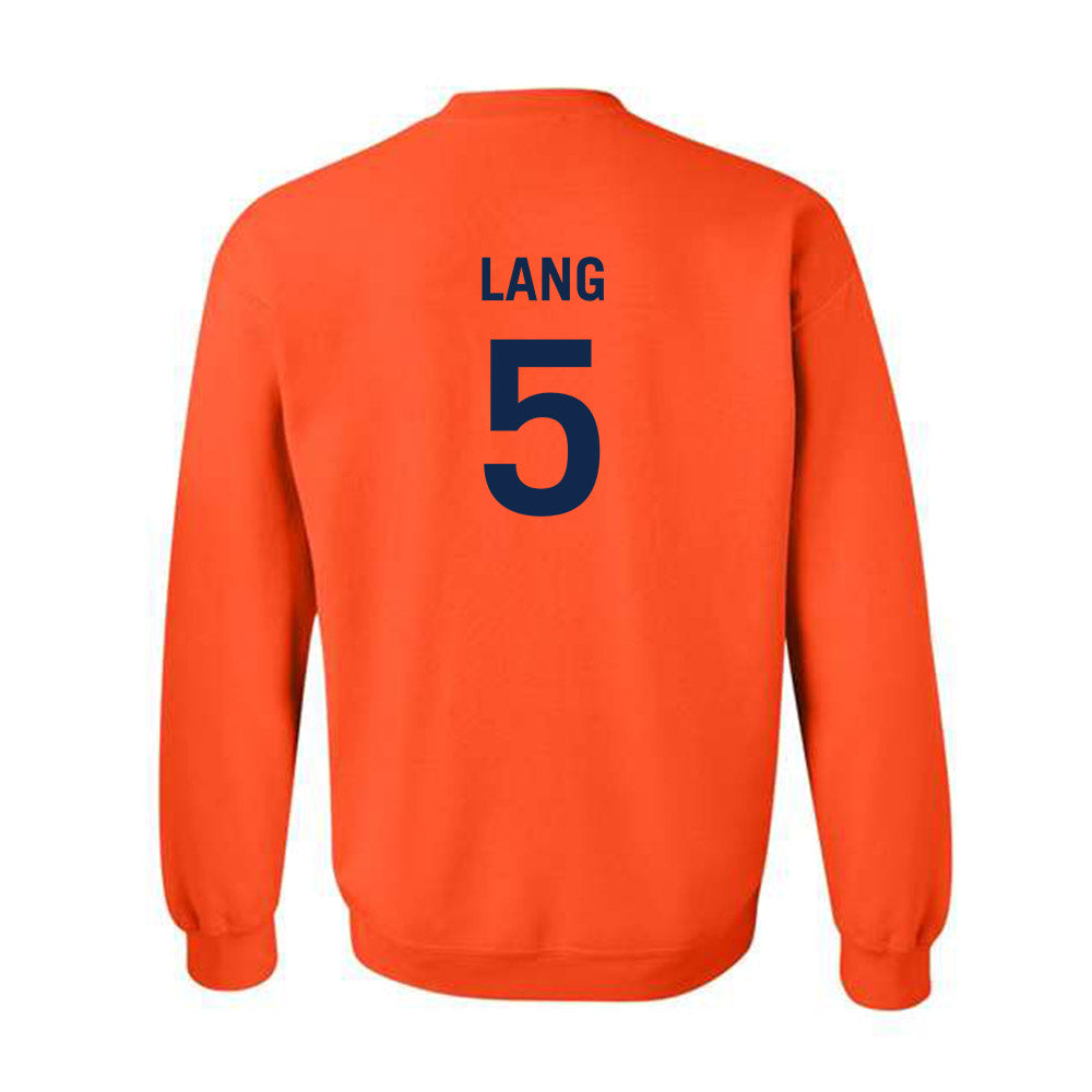Virginia - NCAA Women's Volleyball : Caroline Lang - Classic Shersey Crewneck Sweatshirt-1